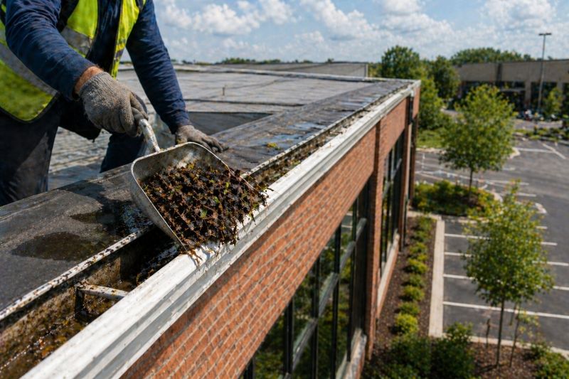 Church Gutter Cleaning in Roseville, CA
