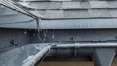 Downspout Damage